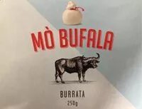 Sokerin määrä sisällä Burrata avec lait de bufflonne