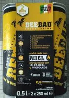 Cantidad de azúcar en Energy drink