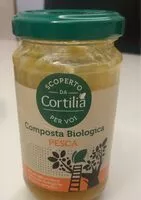 入っている砂糖の量 Composta biologica alla pesca