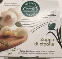 入っている砂糖の量 Zuppa di cipolle