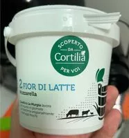 入っている砂糖の量 2Fior di latte