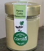 入っている砂糖の量 Panna cotta pistacchio