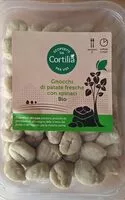 入っている砂糖の量 Gnocchi di patate fresche con spinaci