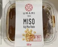 Sokerin määrä sisällä Miso Koji