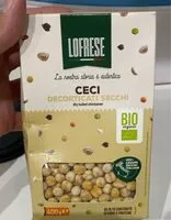 Cantidad de azúcar en Ceci decorticati