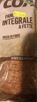 Quantité de sucre dans Pane integrale a fette
