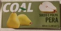 Quantité de sucre dans Succo e polpa di Pera