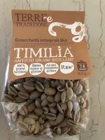 Suhkru kogus sees Gnocchetti integrali Bio - di grano antico Timilia