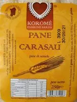 Quantité de sucre dans Pane carasau
