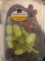 Jumlah gula yang masuk Raisins sans pépin