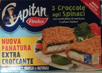 Amount of sugar in 3 croccole agli spinaci