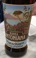 Suhkur ja toitained sees Birrificio antoniano