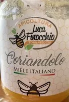 Amount of sugar in Miele di coriandolo