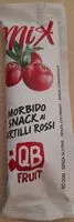 Suhkru kogus sees Morbido Snack ai mirtilli rossi