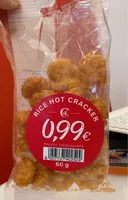 Zuckermenge drin Rice hot cracker