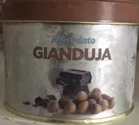 Suhkru kogus sees Gelato gianduja