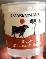 İçindeki şeker miktarı Ricotta di latte di bufala