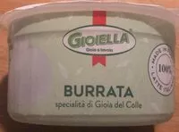 Suhkru kogus sees Burrata
