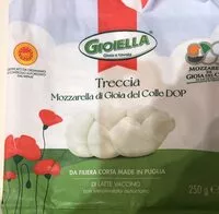 Suhkru kogus sees Treccia Mozzarella di Gioia del Colle DOP