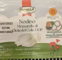 Suhkru kogus sees Nodino - Mozzarella di Gioia del Colle