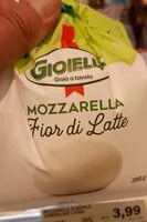 Suhkru kogus sees mozzarella fior di latte