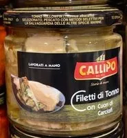 Quantité de sucre dans Filetti di tonno con cuori di carciofi