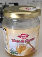 Amount of sugar in Miele di acacia