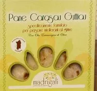 Quantité de sucre dans Pane Carasau Guttiau
