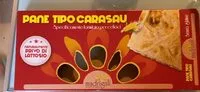 Amount of sugar in Pane tipo carasau