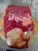 入っている砂糖の量 Patate del piemonte