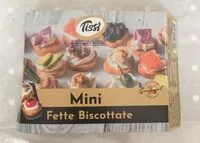 Cantidad de azúcar en Mini fette buscottate