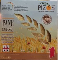 Amount of sugar in Pane carasau