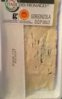 Sokerin määrä sisällä Gorgonzola D.O.P dolce