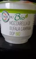 Sokerin määrä sisällä Mozzarella Di Bufala campana DOP BIO