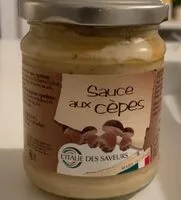 Sokerin määrä sisällä Sauce aux cepes