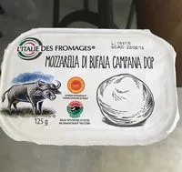 Sokerin määrä sisällä Mozzarella Di Bufala Campana Dop