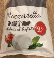 Zuckermenge drin Mozzarella Spinosa di latte di bufala