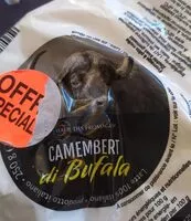 Sokerin määrä sisällä Camembert du bufala