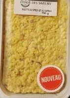 Sokerin määrä sisällä Risotto au speck et au safran