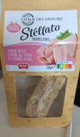 Sokerin määrä sisällä Sandwich dinde thon Stellato