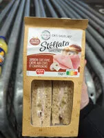 Sokerin määrä sisällä Jambon cuit fumé, crême aux cèpes et champignons