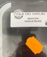 Sokerin määrä sisällä Arancini saveur truffe