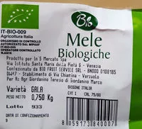 Suhkru kogus sees Mele biologiche
