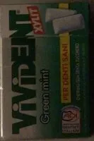 Jumlah gula yang masuk Vivident Xylit Green Mint S / Z Astuccio
