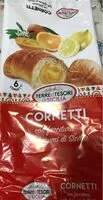 含糖量 Cornetti con farcitura agli agrumi di Sicilia