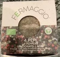 Sokerin määrä sisällä Fermaggio stagionato ai 4 pepi