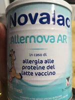 Suhkur ja toitained sees Novalac allernova