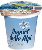 Quantité de sucre dans Whole Milk Yoghurt 'delle Alpi' - 125g - Blueberry