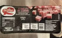 Suhkru kogus sees Cubetti di cotto