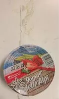 含糖量 Yogurt delle Alpi - 125g - Gusto fragola